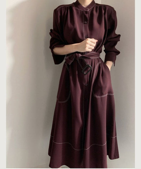Modern Stitch Flare Dress